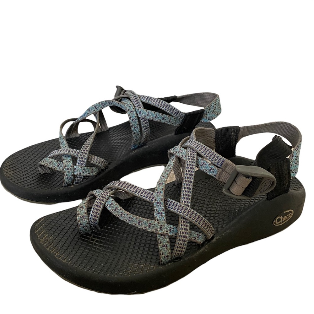 CHACO ZX2 Classic Double Strap Sandal blue purple